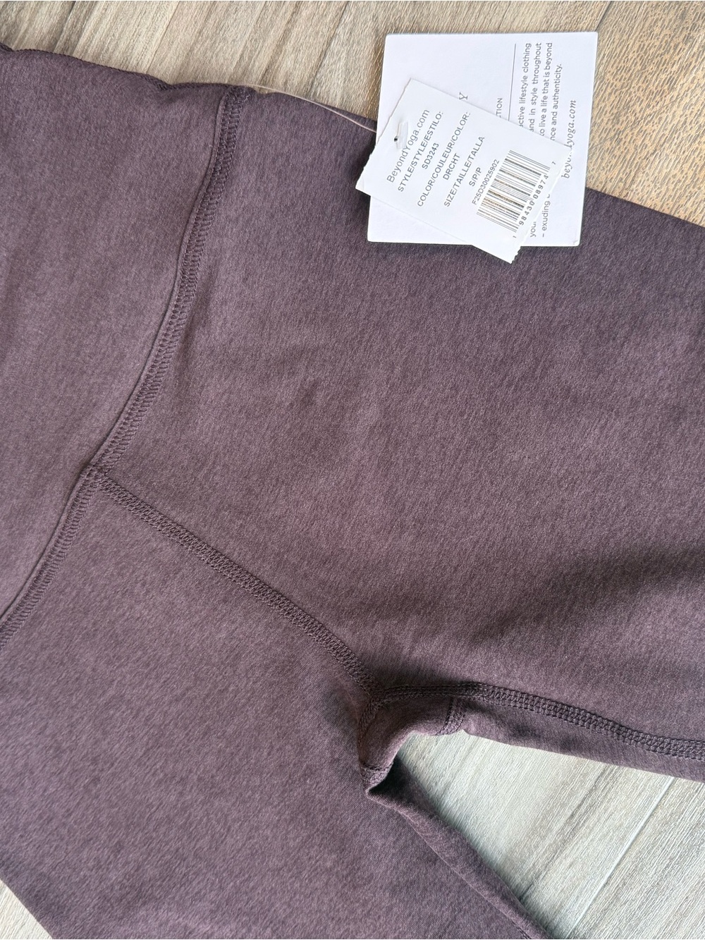 NWT: Beyond Yoga Caught In The Midi Leggings. Dark Chocolate Heather